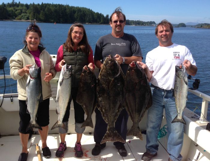 salmon fishing Vancouver island