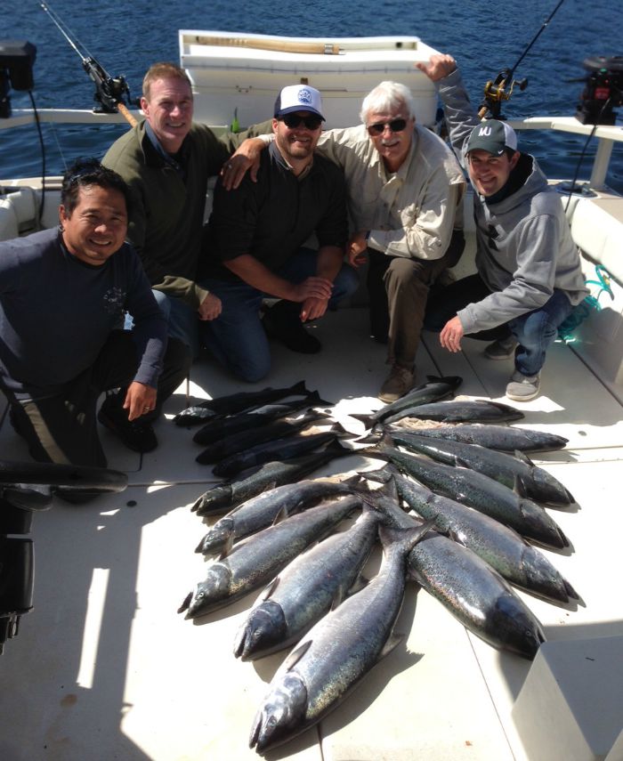 salmon fishing Vancouver island