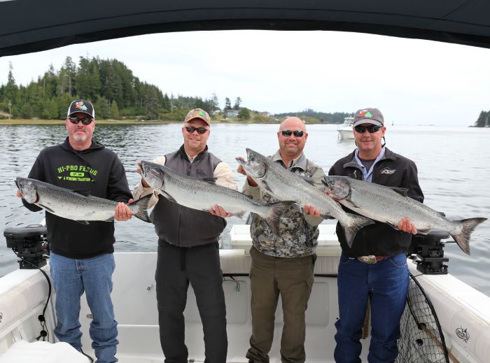 salmon fishing Vancouver island