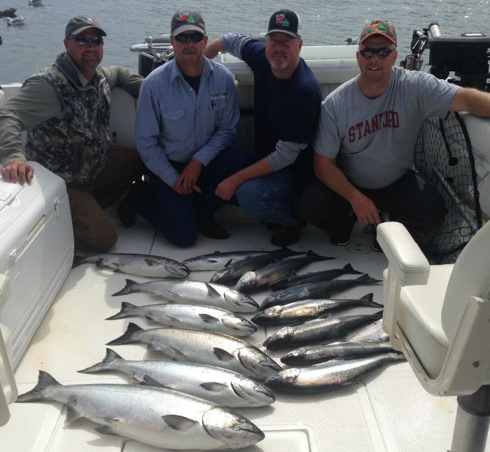 salmon fishing Vancouver island