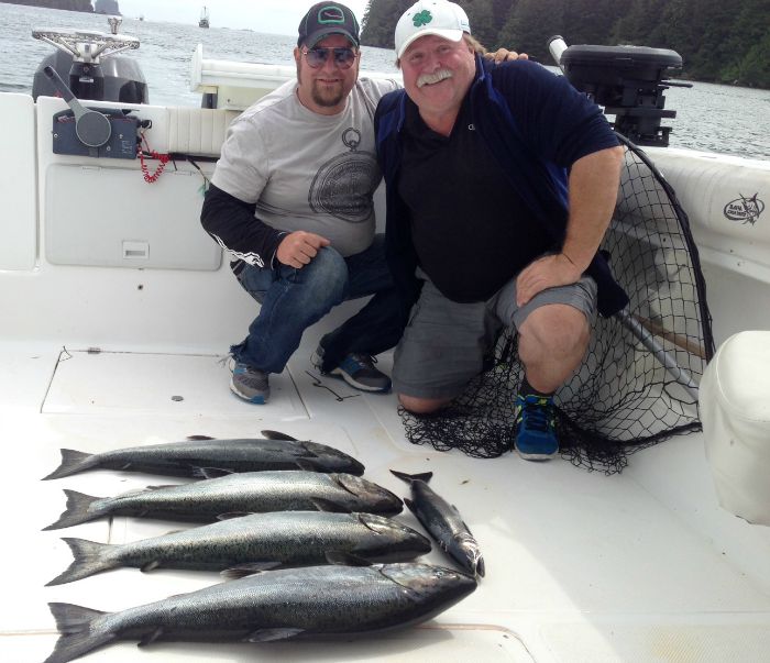 salmon fishing Vancouver island