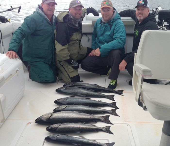 salmon fishing Vancouver island