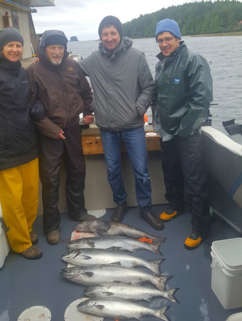 salmon fishing Vancouver island